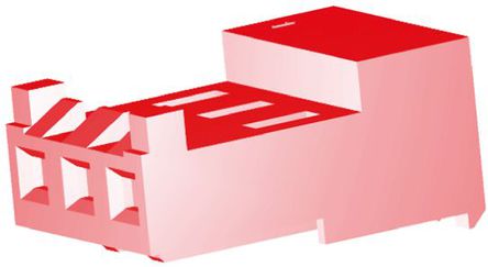 TE Connectivity - 3-643819-3 - TE Connectivity MTA-156 系列 3路 3.96mm节距 母 IDC 连接器 3-643819-3, 电缆安装		