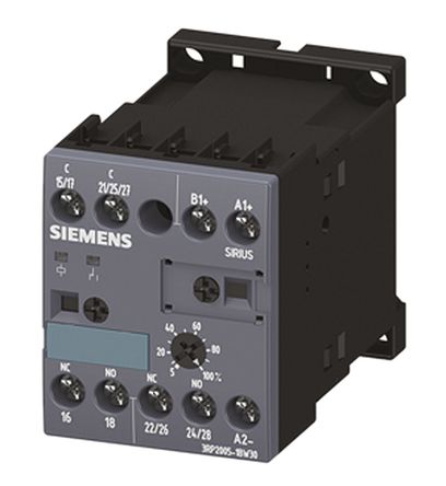 Siemens - 3RP2005-1BW30 - Siemens ๦ ʱ̵ 3RP2005-1BW30, 0.05 s  100 h, ˫˫, 2, 24  240 V		