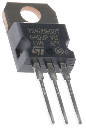 STMicroelectronics - TS420-600T - STMicroelectronics TS420-600T բ, 2.5A, Vrrm=600V, Igt=0.2mA, 3 TO-220ABװ		