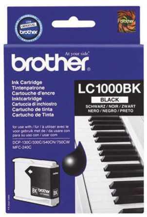 Brother - LC-1000BK - BROTHER ɫ ī, LC1000BKͺī, ڶͺŴӡ		