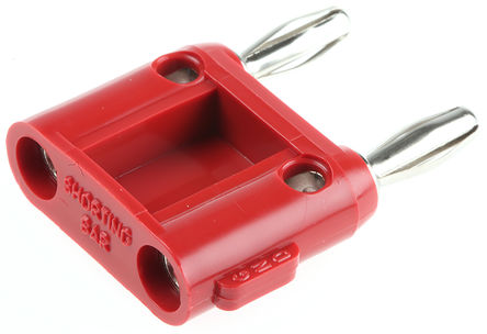 Fluke - MDP-S-2 - Fluke MDP-S-2 红色 4mm 插座, 5 kV dc, 33 V ac, 70 V dc 15A, 镀镍触点		