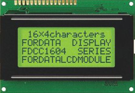 Fordata - FDCC1604A-FLYYBW-51SE - Fordata ͸ ĸ LCD ɫʾ FDCC1604A-FLYYBW-51SE, LED, 416ַ		