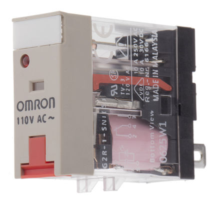 Omron - G2R-1-SNI 110AC(S) - Omron G2R-1-SNI 110AC(S) ˫ PCB װ Ǳ̵, 10 A, 110V ac		