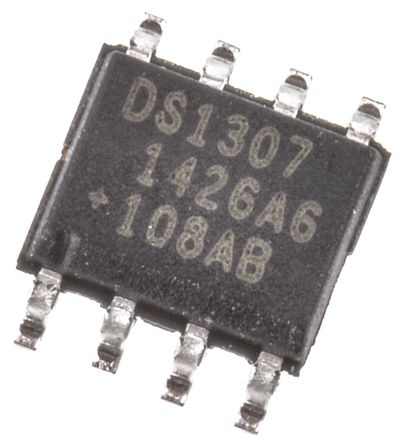 Maxim - DS1307Z+ - Maxim DS1307Z+ ʵʱʱ (RTC), õءԴϹ, 56B RAM, I2C, 4.5  5.5 VԴ, 8 SOICװ		