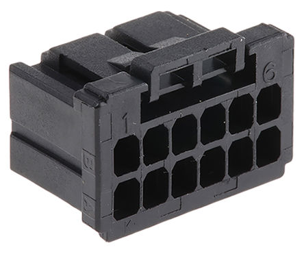 TE Connectivity - 2-1827864-6 - TE Connectivity Dynamic 1000 ϵ 2.5mm ھ 2  12 · ĸ PCB  2-1827864-6		