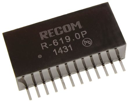 Recom - R-619.0P - Recom Ǹֱ-ֱת R-619.0P, 9V dc, 1A		