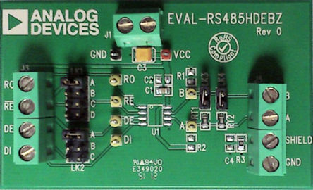 Analog Devices - EVAL-RS485HDEBZ - Analog Devices EVAL-RS485HDEBZ Half Duplex RS485 շӿ ԰, ʹ 8  SOIC		