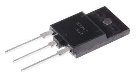 ON Semiconductor - 2SK3747-1E - ON Semiconductor N Si MOSFET 2SK3747-1E, 2 A, Vds=1500 V, 3 TO-3Pװ		