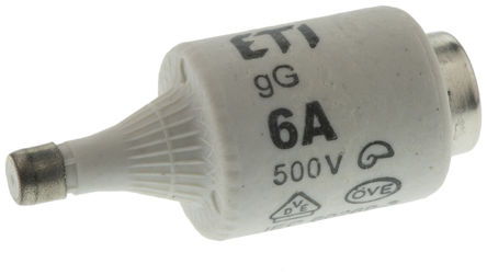 ETI - 2312403 - ETI 6A DIIߴ gG - gL Diazed ۶ 2312403, E27, 500V ac		