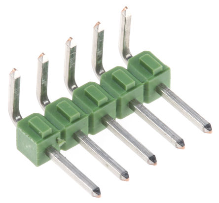 TE Connectivity - 826949-5 - TE Connectivity AMPMODU Mod II ϵ�� 5· 2.54mm�ھ� (1��) ֱ�� ���Ź��� 826949-5, ���Ӷ˽�, 3A, ͨ��		