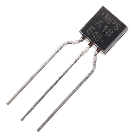 ON Semiconductor - MPSA18RLRAG - ON Semiconductor MPSA18RLRAG , NPN ˫, 200 mA, Vce=45 V, HFE:400, 100 MHz, 3 TO-92װ		