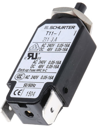 Schurter - 4400.001 - Schurter T11 ϵ 3A 1  ȴŶ· 4400.001, 240V ac		