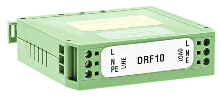 Deltron - DRF10 - Deltron DRF ϵ 10A 250 V , 440Hz DIN  EMI ˲ DRF10, ˿Ӷ		
