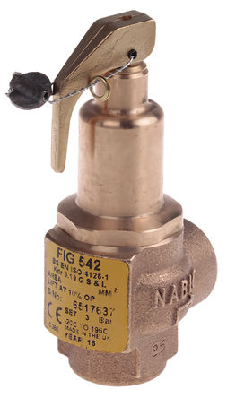 Nabic Valve Safety Products N-542-015 3 BAR