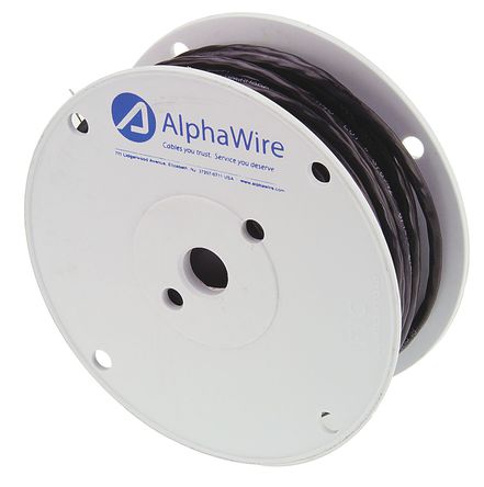 Alpha Wire - 25193 BK005 - Alpha Wire XG2, XTRA-GUARD 2 ϵ 30m 3 о  ۰ PUR  ҵ 25193 BK005, 300 V, 0.35 mm2 , -30  +90 C		