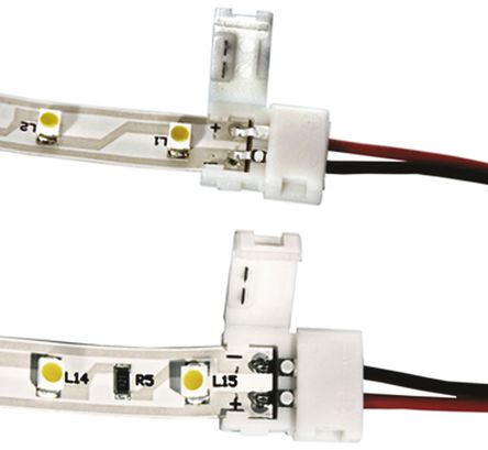JKL Components - ZFS-CH138-8J - Joiner Connector for 8mm Flex LED Ribbon		