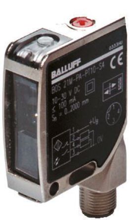 BALLUFF - BOS 21M-PUS-RV13-S4 - 200 mm  ǿ, PNP, 100 mA, 10  30 VԴ, IP67		