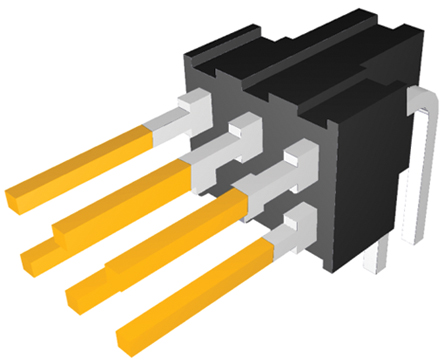 TE Connectivity - 87230-3 - TE Connectivity AMPMODU Mod II ϵ 6· 2.54mmھ (2) ֱ PCB  87230-3, Ӷ˽, 3A, ͨ		