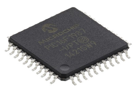 Microchip - PIC16F1937-I/PT - Microchip PIC16F ϵ 8 bit PIC MCU PIC16F1937-I/PT, 32MHz, 256B8192 x 14  ROM , 512 B RAM, TQFP-44		