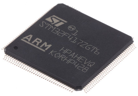 STMicroelectronics - STM32F417ZGT6 - STMicroelectronics STM32F ϵ 32 bit ARM Cortex M4F MCU STM32F417ZGT6, 168MHz, 1024 kB ROM , 4 kB192 kB RAM, 1xUSB		
