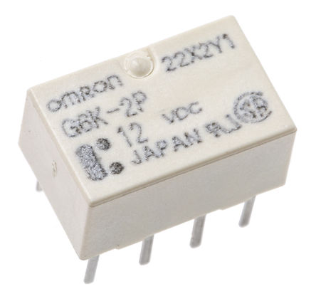 Omron - G6K2P12DC - Omron G6K2P12DC ˫˫ PCB װ Ǳ̵, 12V dc		