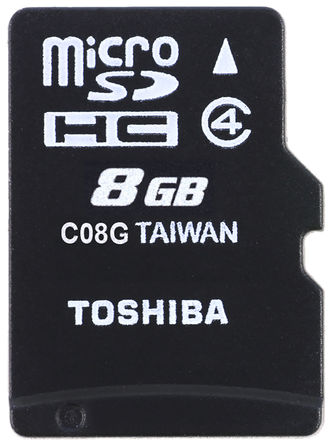 Toshiba - THN-M102K0080M2 - Toshiba TransMemory 8 GB USB 3.0 U		