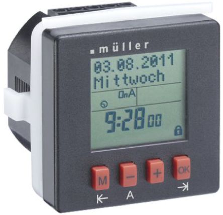 Muller - SC 24.10 pro - 24hr/7 Day 1 Channel Timer, 230Vac		