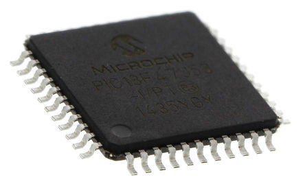 Microchip - PIC18F47J53-I/PT - Microchip PIC18F ϵ 8 bit PIC MCU PIC18F47J53-I/PT, 48MHz, 128 kB ROM , 3.8 kB RAM, TQFP-44		