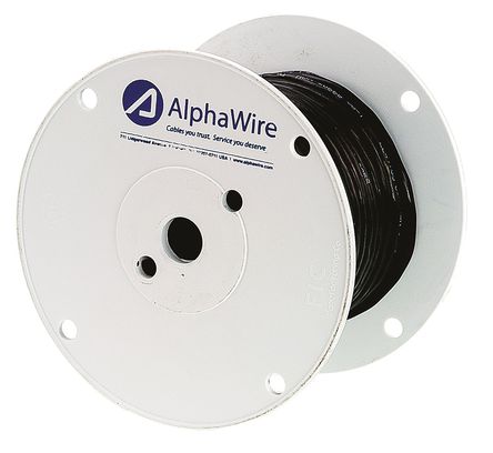 Alpha Wire - 25462 BK005 - Alpha Wire XG2, XTRA-GUARD 2 ϵ 30m 2 о  ۰ PUR  ҵ 25462 BK005, 300 V, 0.56 mm2 , -30  +90 C		