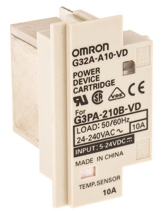 Omron - G32A-A10-VD DC5-24 - G32A-A10VD power cartridge for relay,10A		