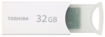 Toshiba - THNU32KAMWHT(6 - Toshiba TransMemory 32 GB USB 3.0 U		
