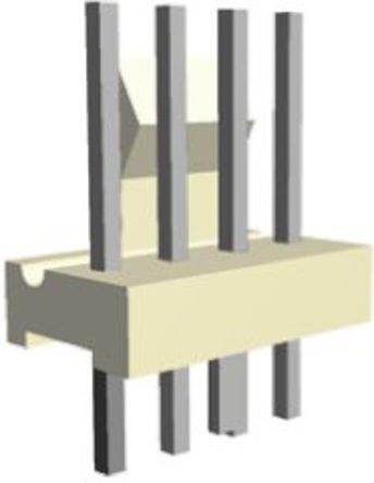 TE Connectivity - 1470947-1 - TE Connectivity AMPMODU ϵ�� 4· 2.54mm�ھ� (1��) ֱ PCB ���� 1470947-1, ���Ӷ˽�, ͨ��		