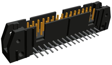TE Connectivity - 5102159-7 - TE Connectivity AMP-LATCH ϵ�� 30· 2.54mm�ھ� (2��) ֱ�� PCB ���� 5102159-7, ���Ӷ˽�, 1A, ͨ��		