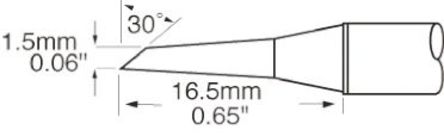 Metcal - SFP-DRH15 - Metcal SFP ϵ, 1.5 mm 30 ֱ ͷ		