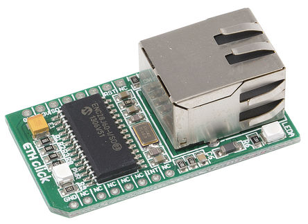 MikroElektronika - MIKROE-971 - MikroElektronika ETH click ̫ ԰ MIKROE-971		