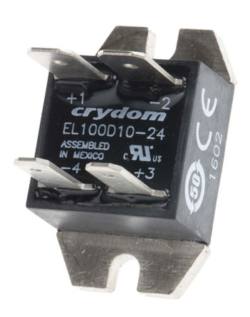 Crydom - EL100D10-24 - Crydom 10 A 尲װ  ̵̬ EL100D10-24, MOSFET, ֱл, 100 V ֱ		