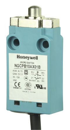 Honeywell - NGCPB10AX01B - Honeywell IP67  Ͽҧʽ λ NGCPB10AX01B, , SPDT, /, 240V		