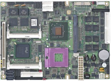Commell - LS-571T2X-P-T7500-2GB - Intel Core 2 Duo T7500 2 GB , 2.2GHz, ֧1x SODIMM DDR2 洢		