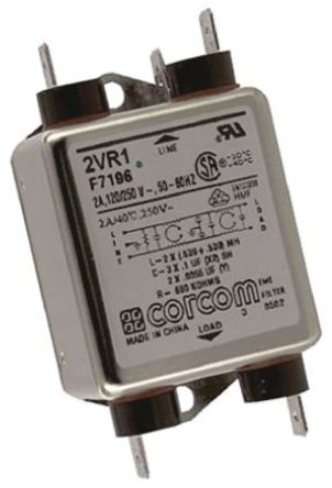 TE Connectivity - 2VR1 - TE Connectivity 2VR1 Դ߹, 2 A, 250 V , 85.1 x 46 x 29.5 mm		