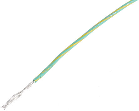 Alpha Wire - 6715 GY005 - Alpha Wire EcoWire ϵ 30m ɫ/ɫ 18 AWG о ڲߵ 6715 GY005, 0.81 mm2 , 16/0.25 mm оʾ, 600 V		