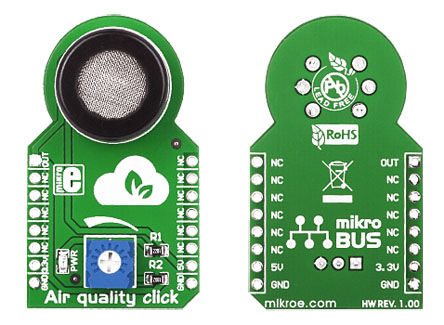 MikroElektronika - MIKROE-1630 - MikroElektronika Air Quality click  ԰ MIKROE-1630;  MQ-135		