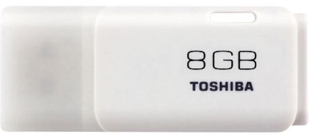 Toshiba - THN-U202W0080E4 - Toshiba TransMemory 8 GB USB 3.0 U THN-U202W0080E4		