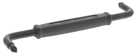 Wera - 05017305001 919 PZ Gr. 1 + 2 - Wera PZ1,PZ2 铬钼钢 Supadriv; Pozidriv刀头 双端偏置 螺丝刀 05017305001 919 PZ Gr. 1 + 2, 130 mm总长		