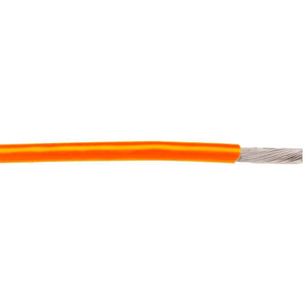 Alpha Wire - 5875 OR005 - Alpha Wire 5875 ϵ 30m ɫ 22 AWG UL1180 /о PTFE 豸 5875 OR005, 0.38 mm2 , 19/0.16 mm оʾ		