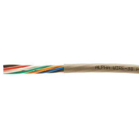 Alpha Wire - 1180L SL005 - Alpha Wire 30m 10 о  ± (LSZH)  ҵ 1180L SL005, 300 V, 0.35 mm2 , -20  +75 C		