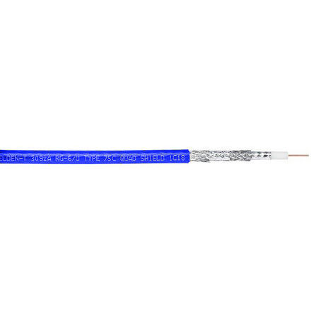 Belden - 3092A X7E500 - Belden 152m ɫ ϩ PVC RG6/U ͬ 3092A X7E500, 7.57mm⾶		