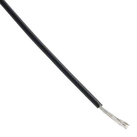 Alpha Wire - 7054 BK005 - Alpha Wire 30m ɫ 24 AWG UL1429 о ڲߵ 7054 BK005, 0.23 mm2 , 7/0.20 mm оʾ, 150 V		