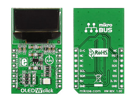 MikroElektronika - MIKROE-1649 - MikroElektronika OLED W click OLED ԰ MIKROE-1649;  SSD1306		
