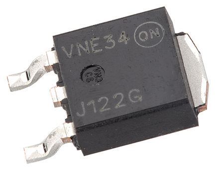 ON Semiconductor - MJD122T4G - ON Semiconductor MJD122T4G NPN ֶپܶ, 8 A, Vce=100 V, HFE=100, 3 DPAKװ		