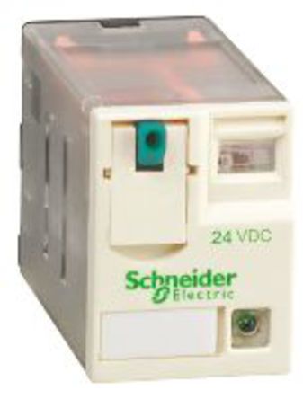 Schneider Electric - RXM2AB2BD - Schneider Electric RXM2AB2BD ˫˫ ʽ Ǳ̵, 12 A, 24V dc		